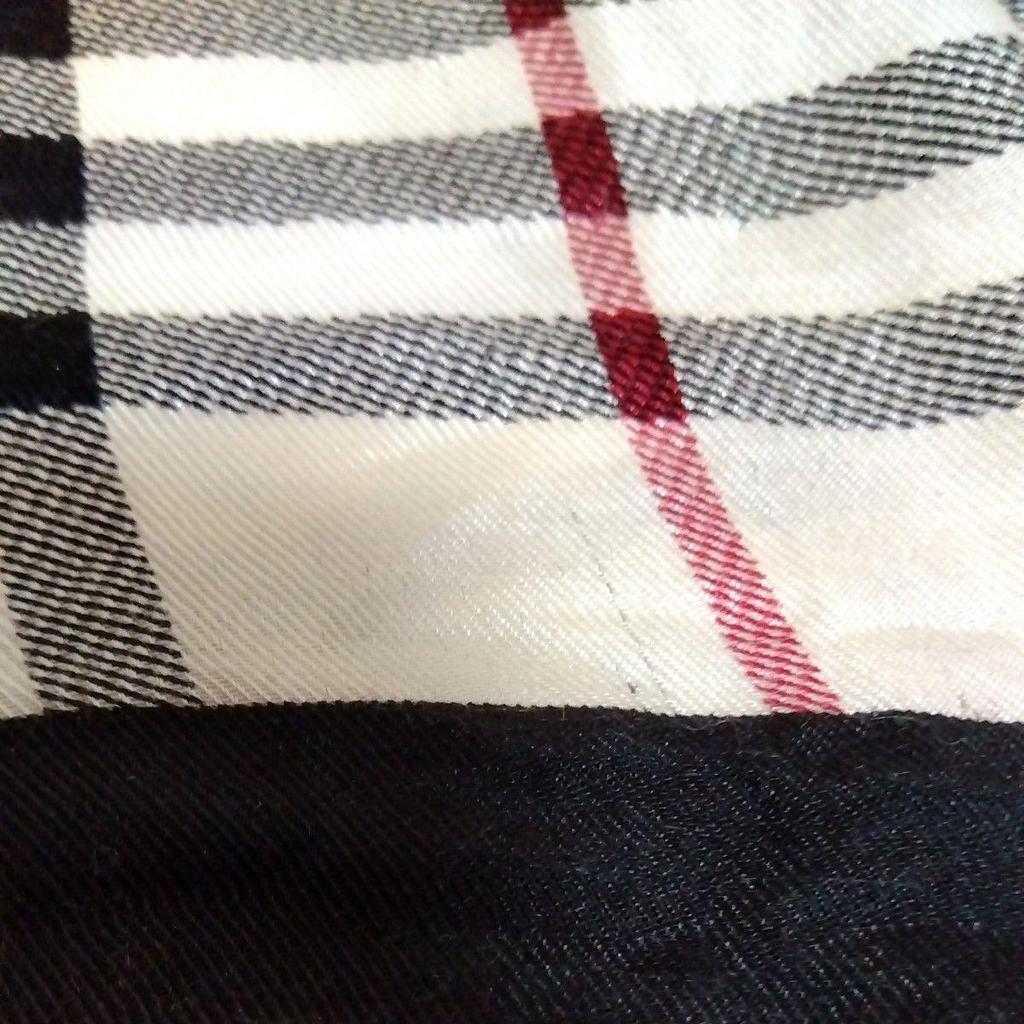 Used BURBERRY Nova Check Scarf Handkerchief