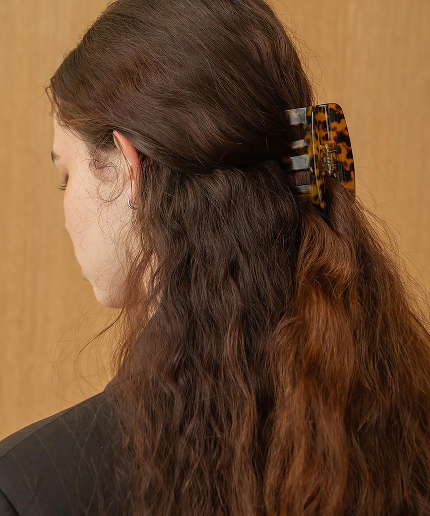 S'Secondo Luna Square Hair Claw Clip_2 Colors