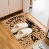 1PC Custom Name Life Adventure Theme Floor Mat Ideal for Living Room, Game Rooms, Office, Bedroom, Floor Mat Playful Design