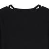 LAP Square Neck Slit Slim Knit Ar3Kh862