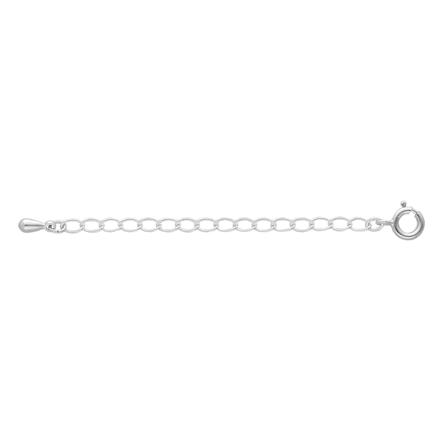 

[Shinjuku Gin no Kura] Adjustable Chain, 5cm, Necklace Chain Extension, Adjustable Length, 925 Sterling Silver, End Pieces, Bracelet Stacking