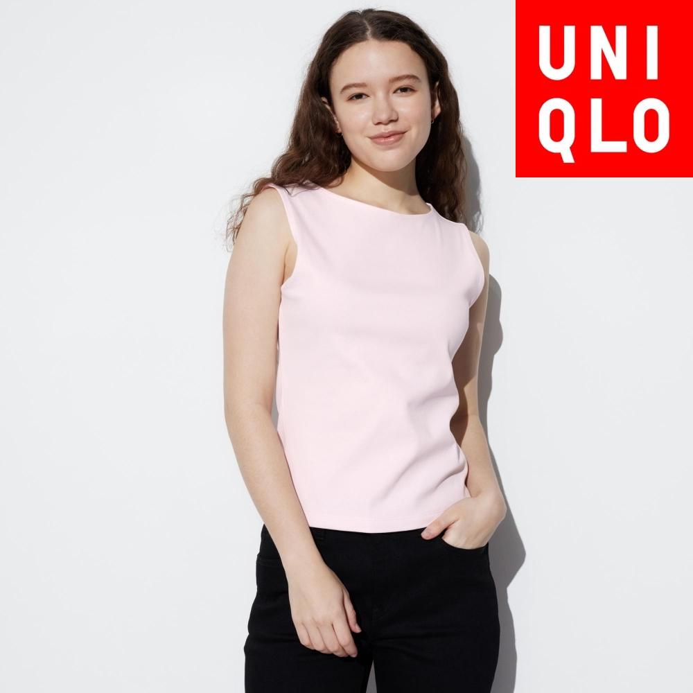 

Футболка без рукавов с вырезом «лодочка» UNIQLO JAPAN