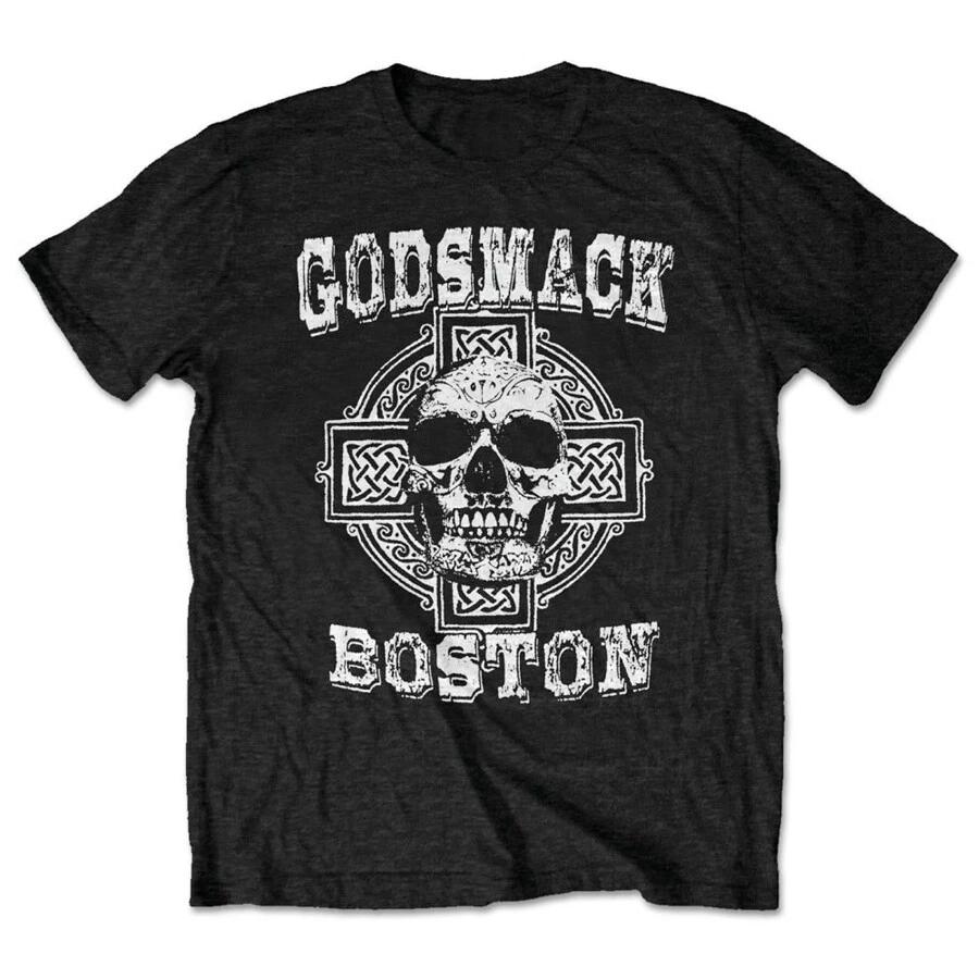 Godsmack - Boston Skull - Black t-shirt L