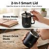 Travel Thermal Coffee Mug Tumbler With Handle 304 Stainless Steel Insulated Cup Leakproof Thermos Water Bottle Mini Dual Drink