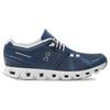 ON Cloud 5 Denim Scarpe da Ginnastica da Donna Blu Bianco 59.98901