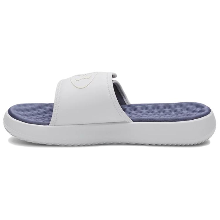 Under Armour Ignite Pro 8 Comfortable Versatile Slide Sandals Men Footwear White 6000337-014