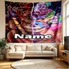 Custom Name Personalized Five Nights at Freddy's Print Tapestry, Wall Art Decor, Bedroom, Dorm, Apartment, LivingRoom, Party Backdrop, Gift for Birthd