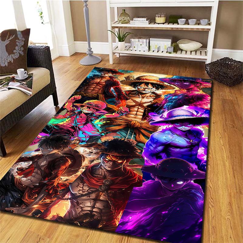 Anime One Piece Carpet Rug For Living Room Bedroom Home Sofa Decoration,kids Play Nonslip Floor Mat