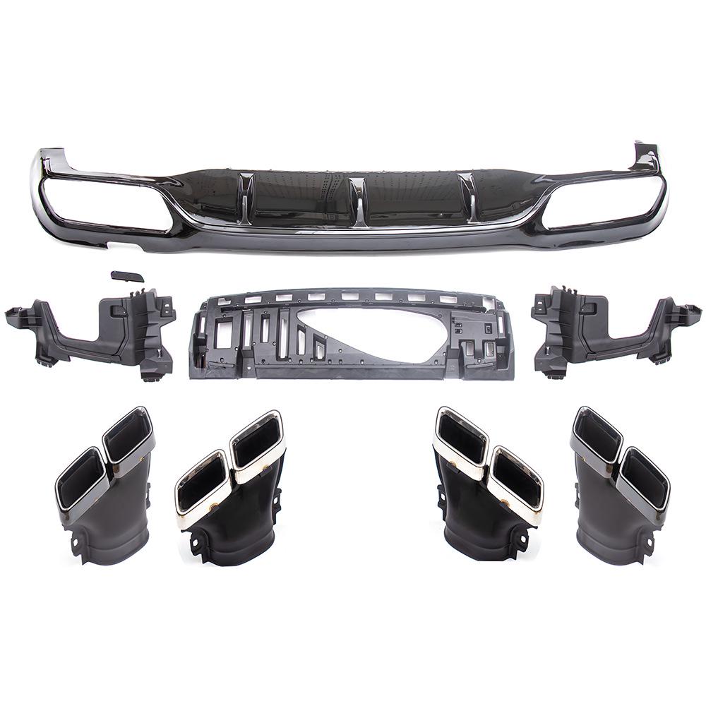 Mercedes-Benz E-Class W213 (2017+) Sport Rear Diffuser Tailpipes for E53/E63 