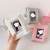 Ins stila vienkāršs vaļēju lapu fotoalbums M5, pārnēsājama mini trīs collu Polaroid uzglabāšanas grāmata, noņemams karšu vāciņš, uzglabāšanas soma