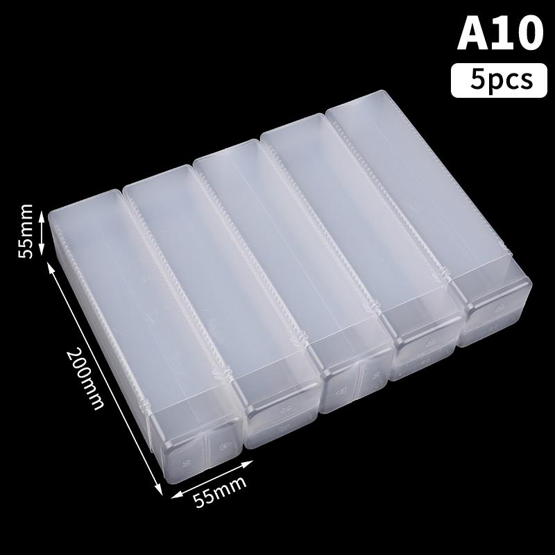 5Pcs Drill Bit Packaging Box Milling Cutter Box Square Packaging Box Storage Boxes Telescopic Box For Milling Cutters