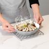 Stainless Steel Coaster Set - Thickened Heat Insulation Pad for Kitchen Table Pot Holder Dish Mat Steamer Rack Cooling Grid