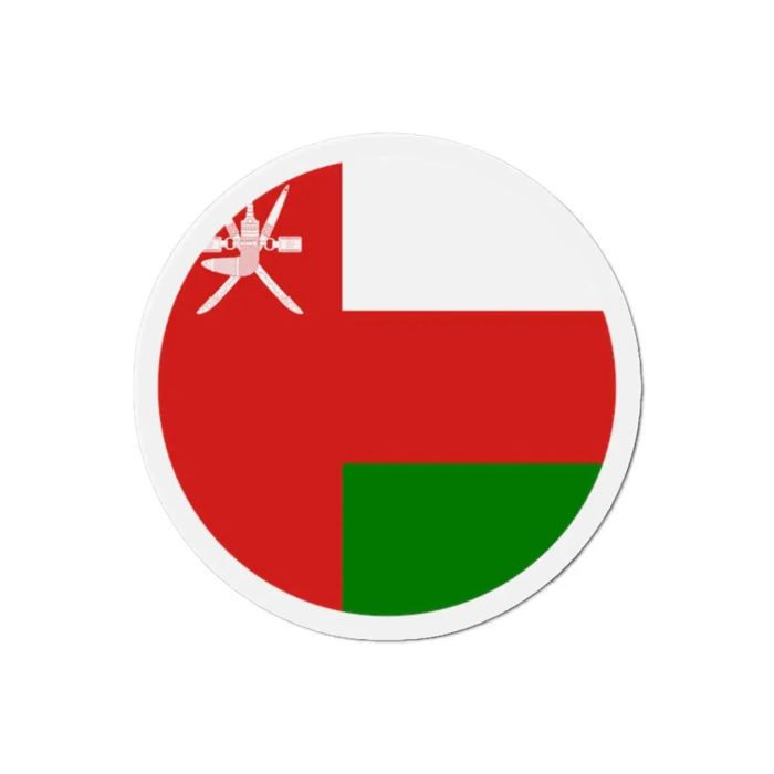 Aimant Rond - Oman - 6 Cm - Multicolore - 50 Pièces - Résine Synthétique