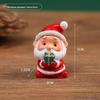 Cute Santa Claus Christmas Tree Ornaments: Micro Landscape Photography Props & Display Gifts