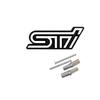 3D Metal for Subaru STI Emblem Legacy Impreza XV BRZ Forester WRX Ascent Levorg Car Front Grille Logo Badge Sticker Decoration bb1