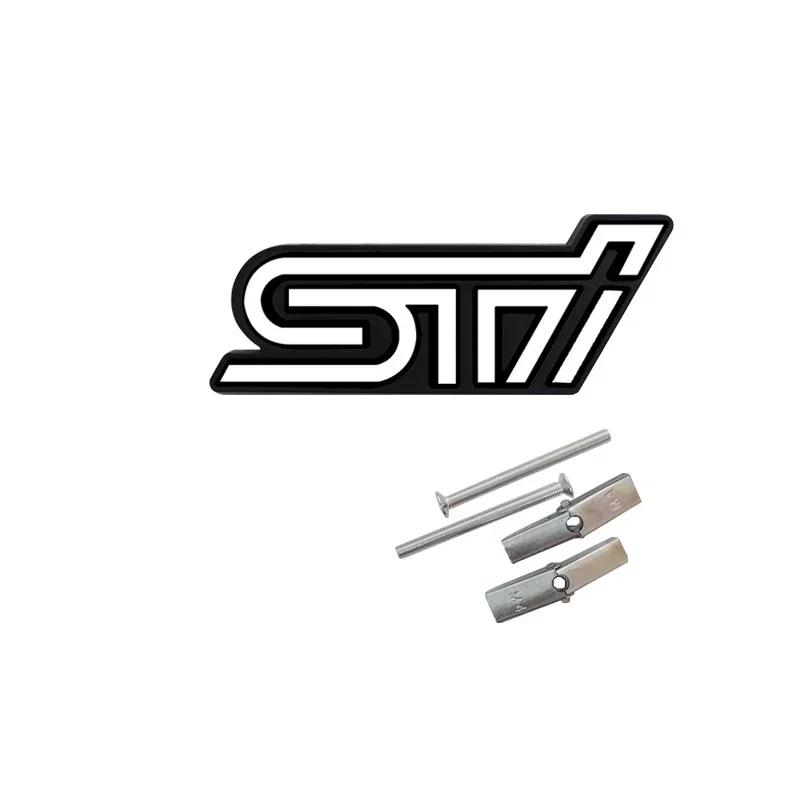 3D Metal for Subaru STI Emblem Legacy Impreza XV BRZ Forester WRX Ascent Levorg Car Front Grille Logo Badge Sticker Decoration bb1