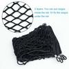 Car Auto Rear Trunk Double Layer Net Mesh Elastic Storage Bag Luggage Organizer