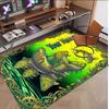 Decorative Artwork Theme Soft Crystal Velvet Rug Custom Name & Text Print Non Slip Floor Rug for Bedroom Living Room