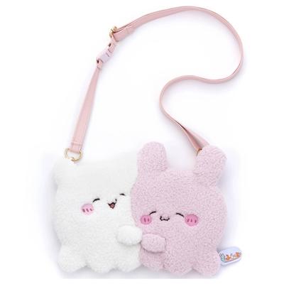 Loveies Mofuratto Brinquedo de Pelúcia Pochette Brinquedo de Pelúcia Largura Aproximadamente 25cm