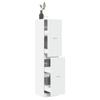 VidaXL Apothecary Cabinet White 40x41x174.5 Cm Engineered Wood, Apothecary Chest, Apothecary Furniture, Chest with 3309645