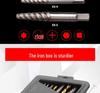 10-Piece Screw Extractor Set with Iron Box and Imperial Drill Bits