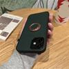 360 Ring Leather Mykt Silikonveske For Samsung Galaxy A14 A53 A33 A23 S21 S22 S23 Ultra Plus Xiaomi Redmi Note 11 iPhone 15 14 13 12 11 Pro Max-deksel