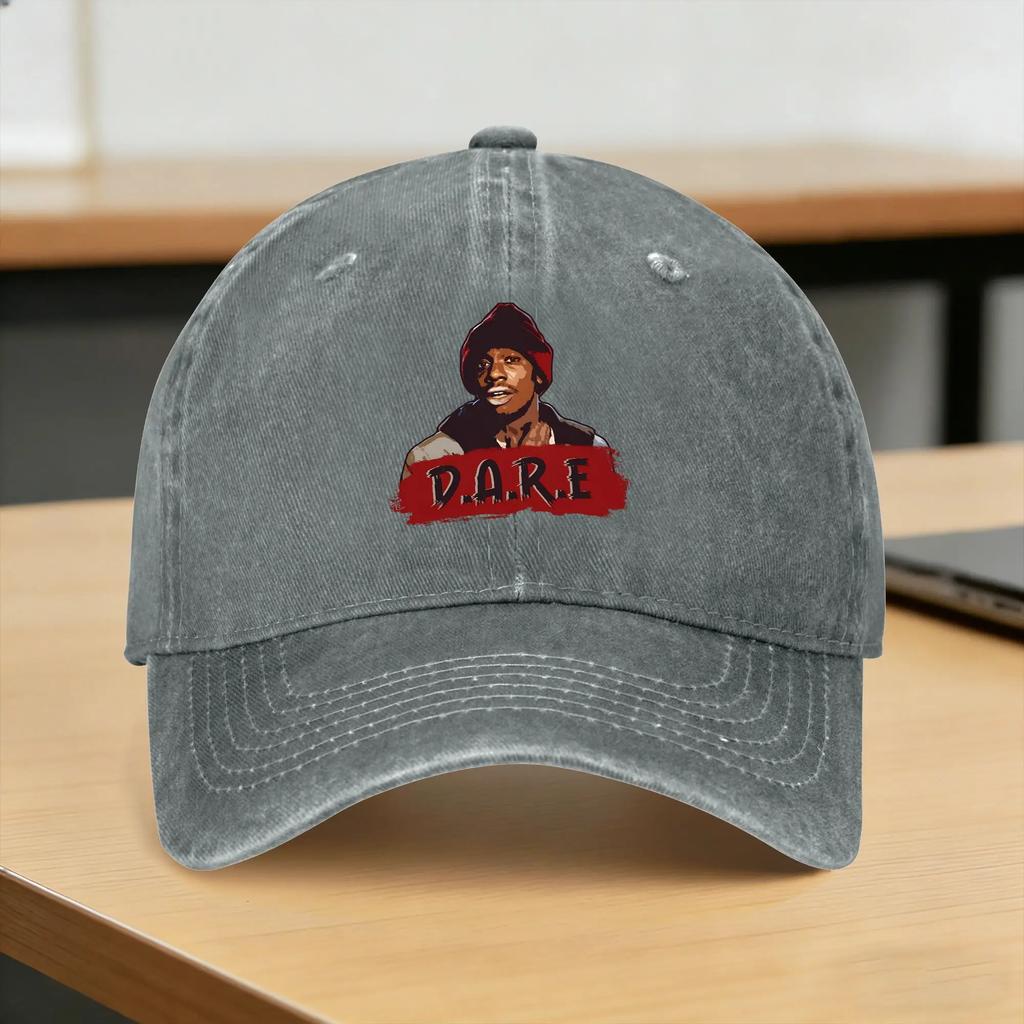 Dave Chappelle Casual Baseball Cap Outdoor Gym Trucker Hat Summer Sun-Proof Unisex Adult Fitted Retro Baseball Caps