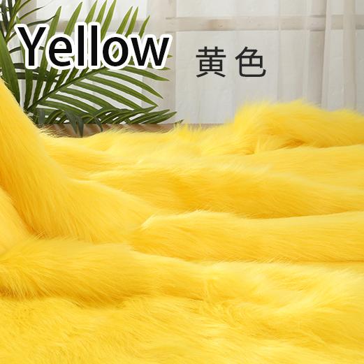 5cm Wool Length 180cm Wide High-grade Imitation Fox Hair Plush Fabric Carpet Fur Clothing Animal Fursuit Hair DIY Sewing Fabric