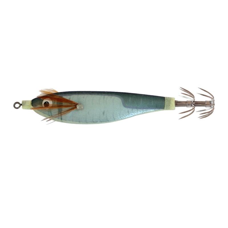Luminously Squid Jigs Hook Fishing Lures Baits Hard Artificial Shrimp Baits with Hook Hard Night Fishing Baits Enduring