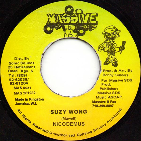 

7inch Record NICODEMUS - Suzy Wong MAS0081 Massive B Jamaica Reggae, Ska & Dub Used