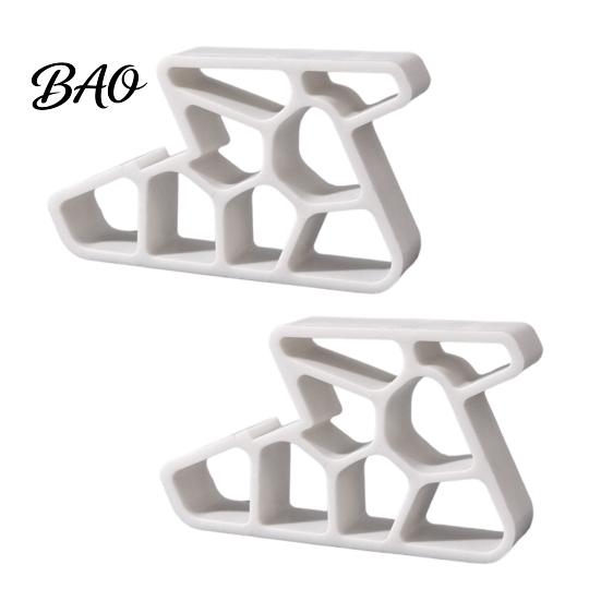 Sliding Window Stopper Wedge 2/3/4Pcs with Track Lock, Heavy Duty Safety Tool Free Security Wedge, No-Tool Installation Balcony Door Stop Lock