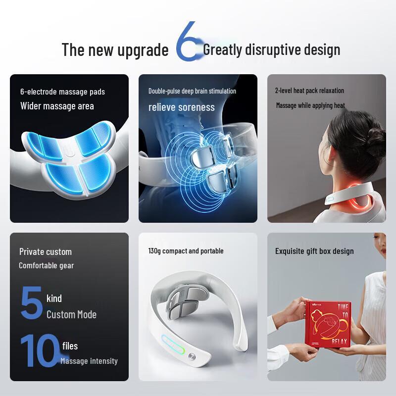 Bear Smart Cervical Neck Massager CN Plug (adapter Included)