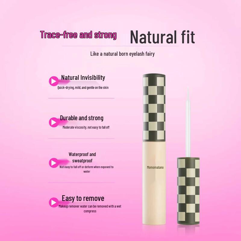 PINKPUNK Air False Eyelash Glue белый прозрачный
