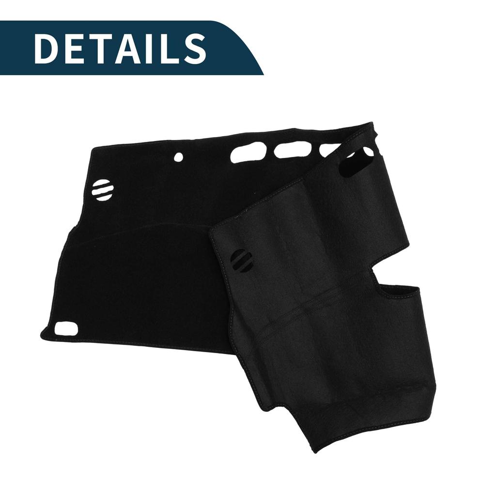 TUCKBOLD Toyota Prius 30 Series Dashboard Mat for PRIUS and ZVW35 Car Dashboard Protective Interior Sun and Polyester Set XW30, ZVW30, (2005-2015) -