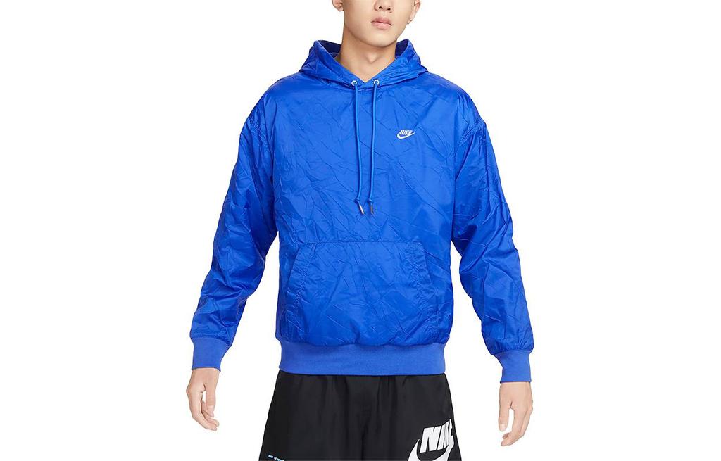 Nike Sweatshirts Men's Blue Hooded Moderate Regular DQ4256-480