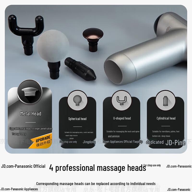 

Panasonic Portable Professional Muscle Fascia Gun