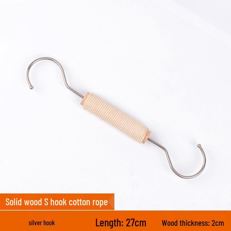 Solid Wood Acrylic Clip Hanger for Clothing Stores – Perfect for Children's Wear, Women's Wear, Pants, Scarves, Hats, and Socks.