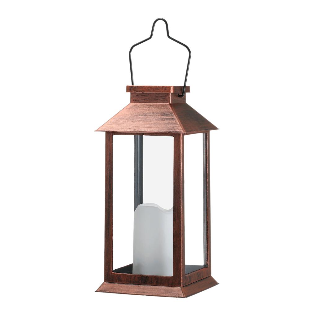 Tomshine Solar Powered Lantern Lights with LEDs Flameless Candle Outdoor Garden Hanging Lanterns Decorative for Table Backyard Party Garden