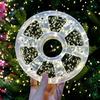 LED Copper Wire String Lights Waterproof 8 Modes String Light LED Beaded Fairy Christmas Light for Roof Wedding Party Outdoor Indoor Garden Tree Decor
