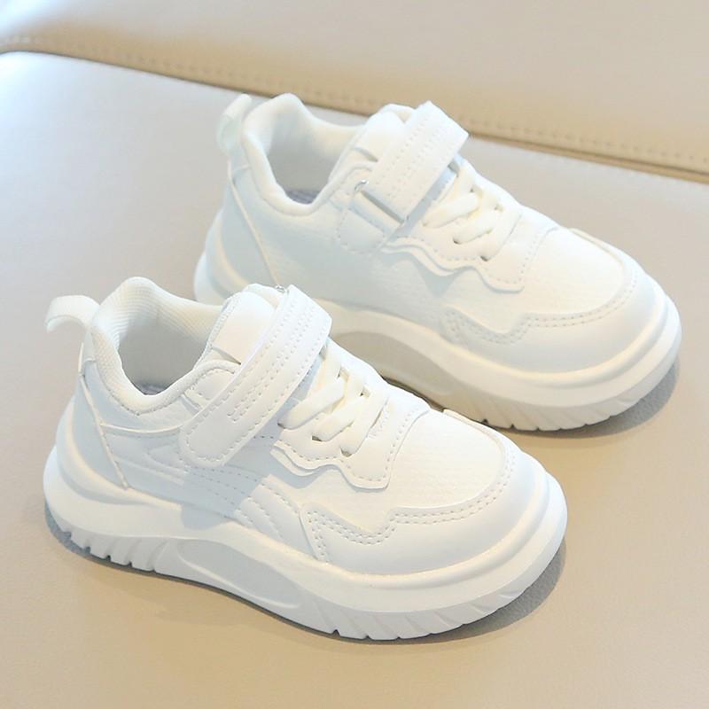 Kids Lightweight Casual Sneakers Boys Girls Soft Sole Toddler Shoes With