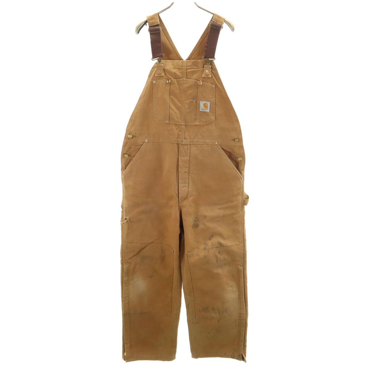 

Carhartt 80-е винтажный комбинезон w38 Коричневый Мужской Б/У