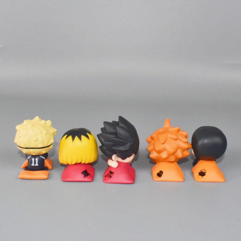 Haikyuu!! Gashapon Hinata Shoyo Kei Tsukishima Kozume Kenma Tetsurou Kuroo Action Figure Model Doll Ornaments Toys Gift