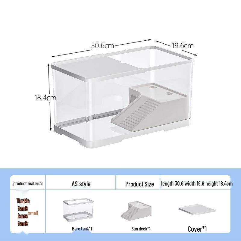 

Eco-Friendly Medium-Small Turtle Aquarium for Living Room or Balcony