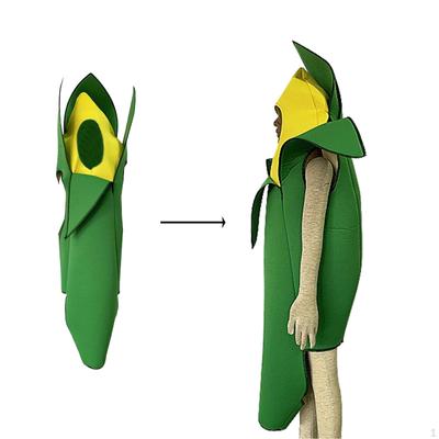 Corn Costume Clothes Food for Performance Party Role Playing Carnival