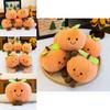 Peach Plush Toy Soft Stuffed Animal Kids Cartoon Character Gift For Children