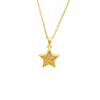 Luxury Diamond-Star Pendant Necklace - Elegant and Versatile Clavicle Chain