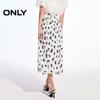 ONLY Women's Bowknot Print A-Line Midi Skirt