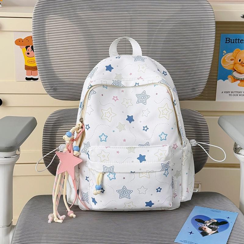 Schoolbag Fresh and Cute Student Japanese Star Schoolbag Girl High School Student Junior High School Versatile Large Capacity Backpack Backpack