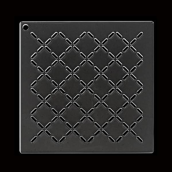 

1PC 2.5mm Thick Acrylic Sashiko Stencil Cross Acrylic Embroidery Tool Drawing Line Template for Hand Quilting and Embroidery