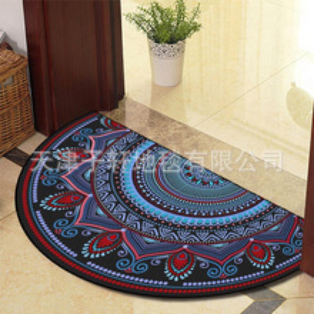 Nordic National Wind Diatom Mud Mat Bathroom Toilet Absorbent Non-slip Dirty and Easy To Clean Porch Mat